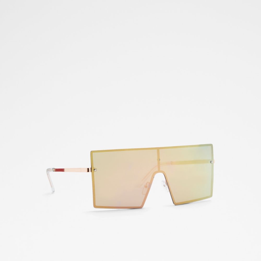 Lunettes de Soleil Aldo Dwawen Shield Rose Doré | JHWKCO-518