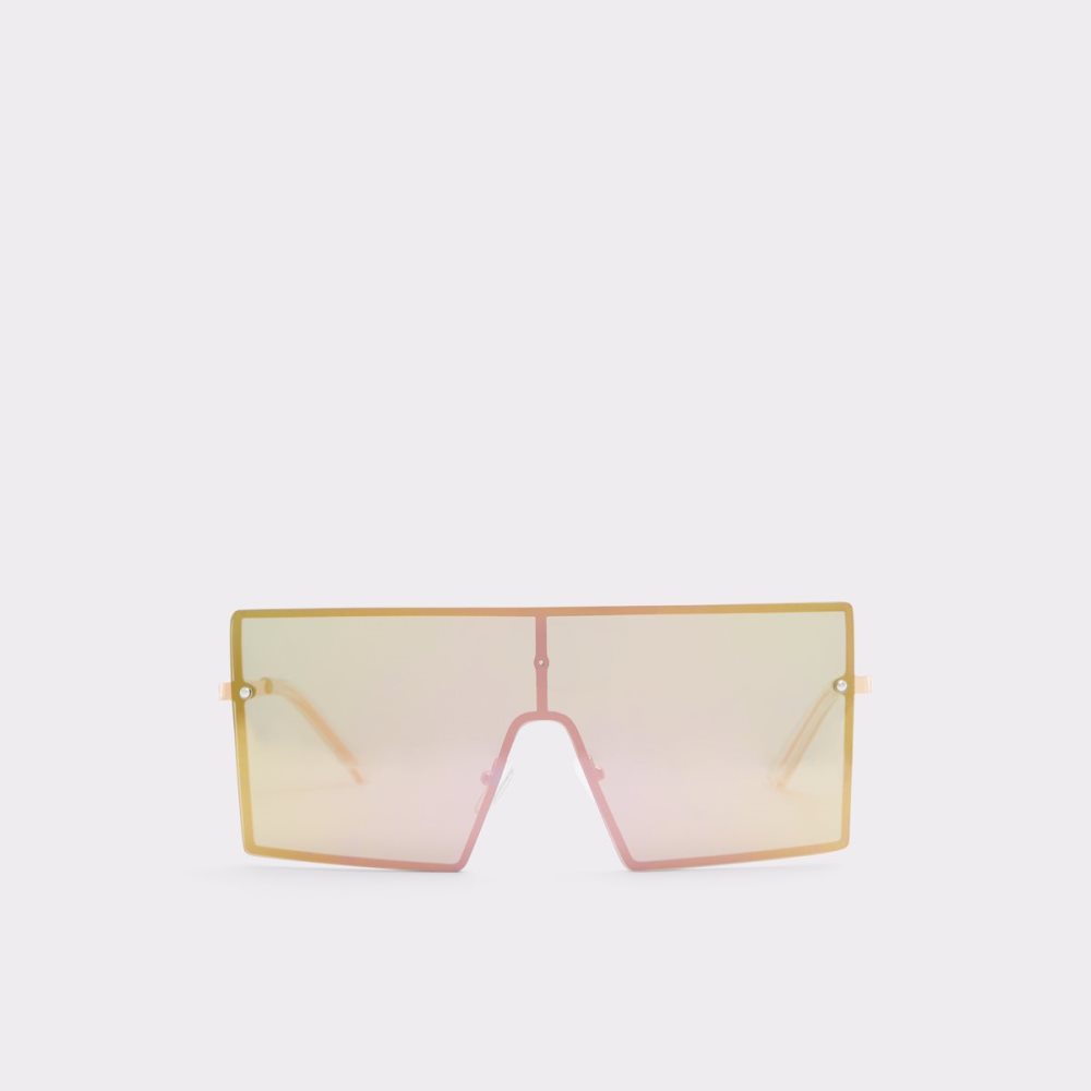 Lunettes de Soleil Aldo Dwawen Shield Rose Doré | JHWKCO-518