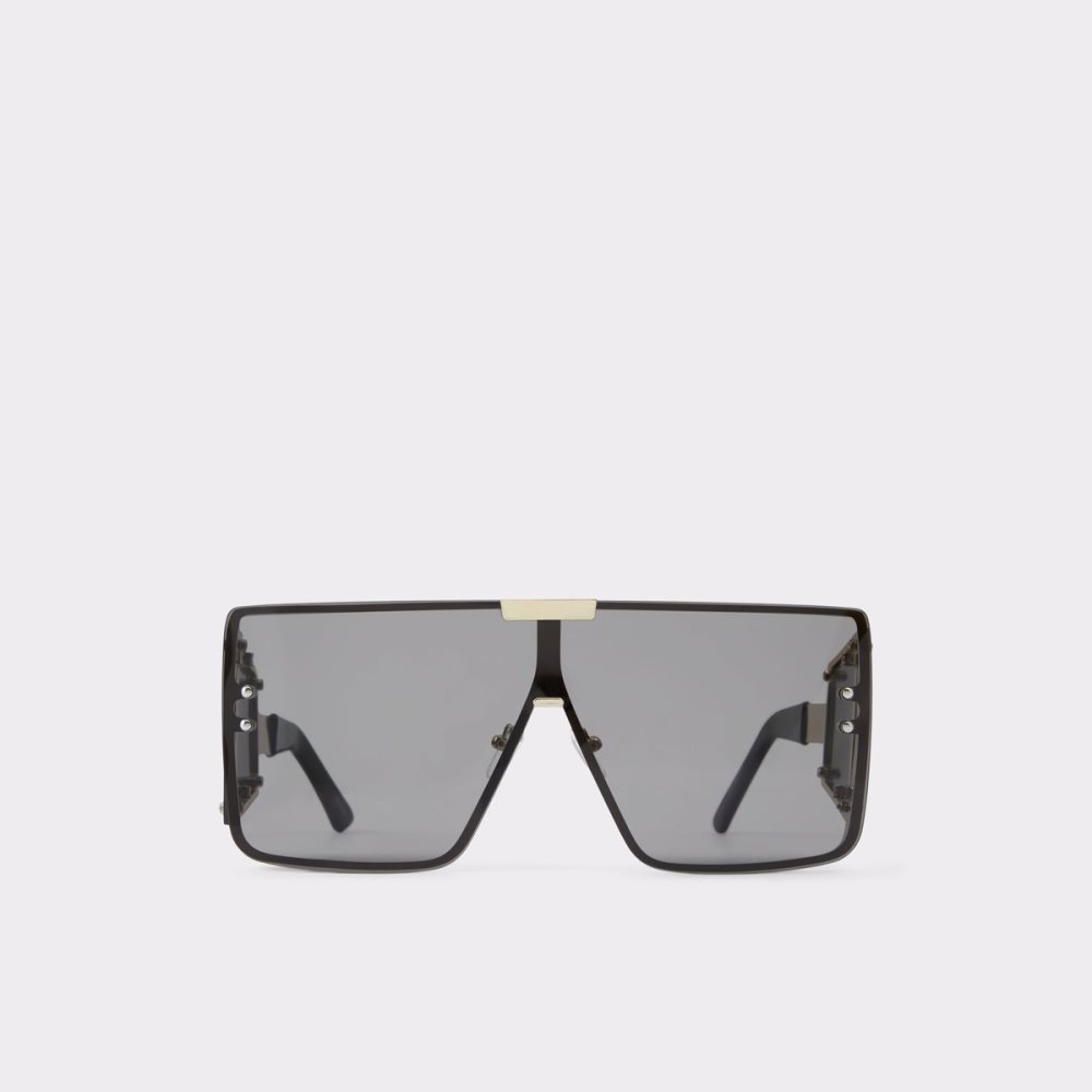 Lunettes de Soleil Aldo Ebabrissi Square Noir Doré Multicolore | CLNUYO-798