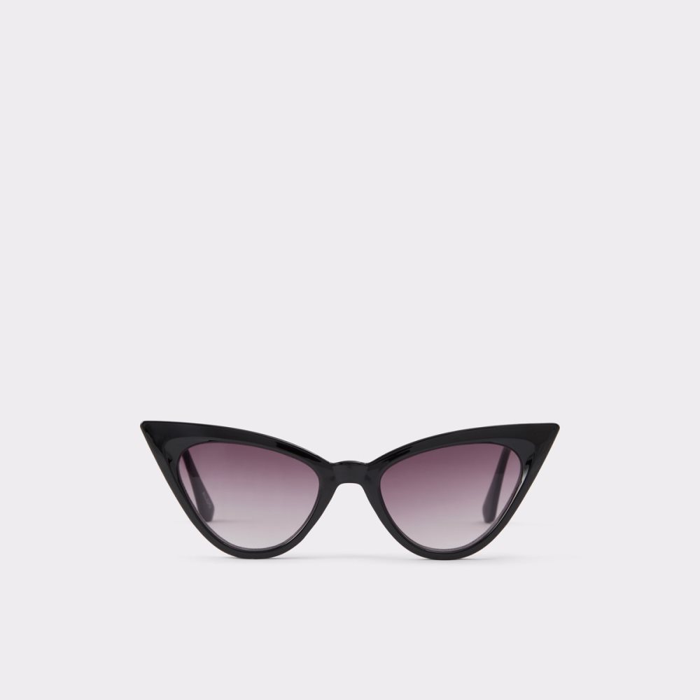 Lunettes de Soleil Aldo Elirawan Cat Eye Noir Doré Multicolore | VQGXTM-286