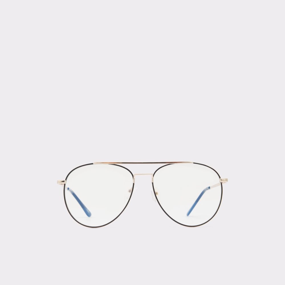 Lunettes de Soleil Aldo Epinel Aviator Noir Doré Multicolore | SPBYMD-563