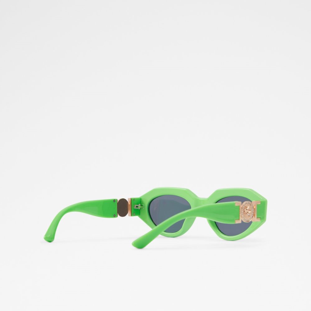 Lunettes de Soleil Aldo Galoren Square Vert | FBPNMU-937