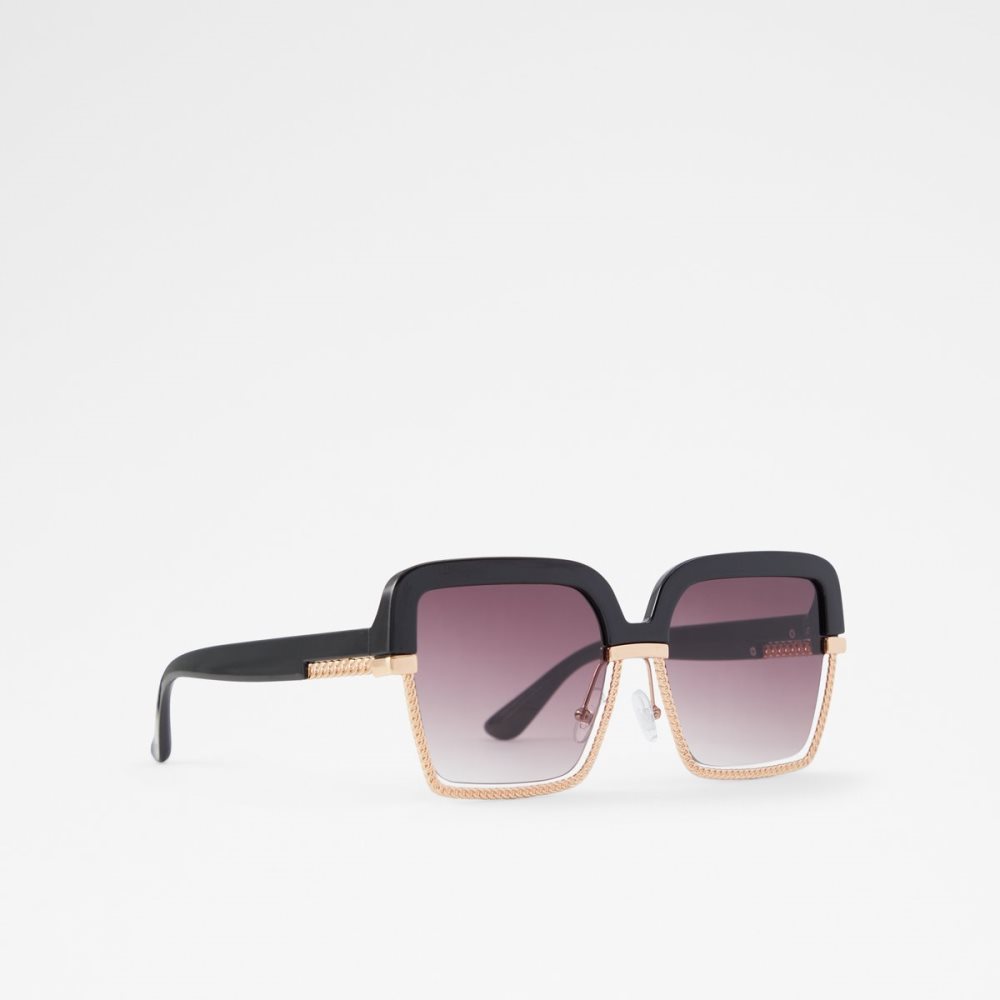 Lunettes de Soleil Aldo Halaeraen Noir Doré Multicolore | HELZWS-026