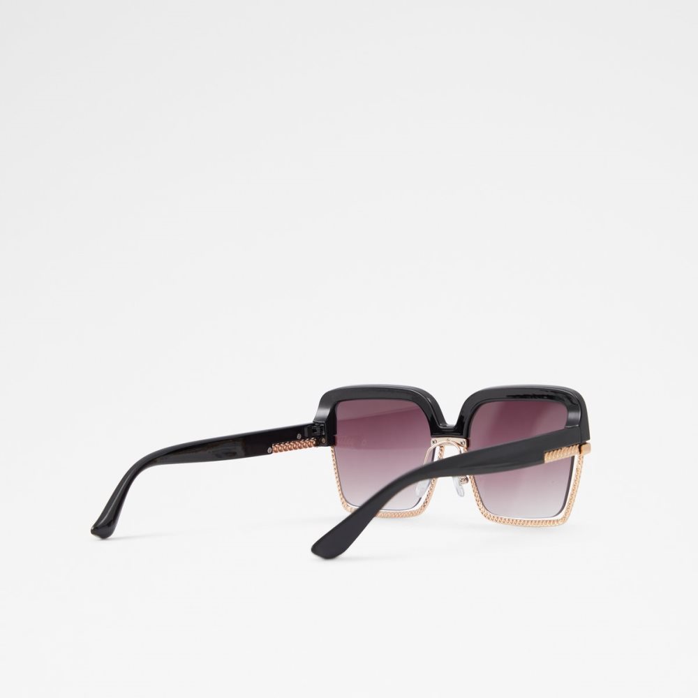 Lunettes de Soleil Aldo Halaeraen Noir Doré Multicolore | HELZWS-026