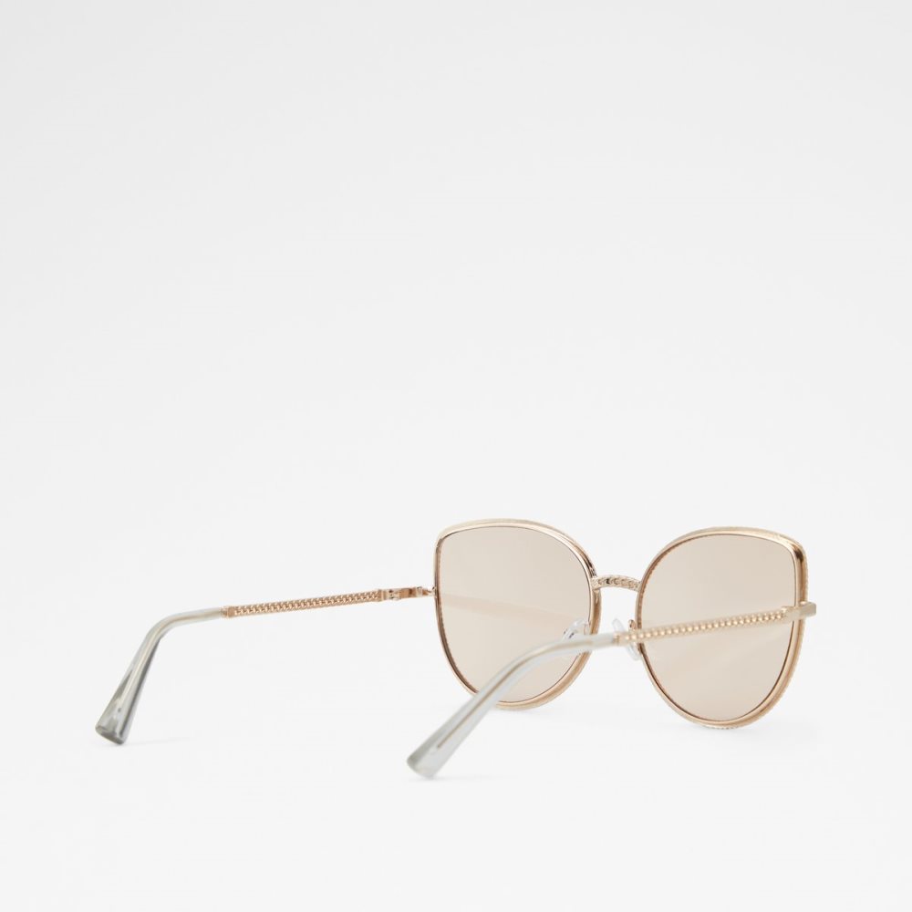 Lunettes de Soleil Aldo Kedira Cat Eye Doré | WNSZRF-318