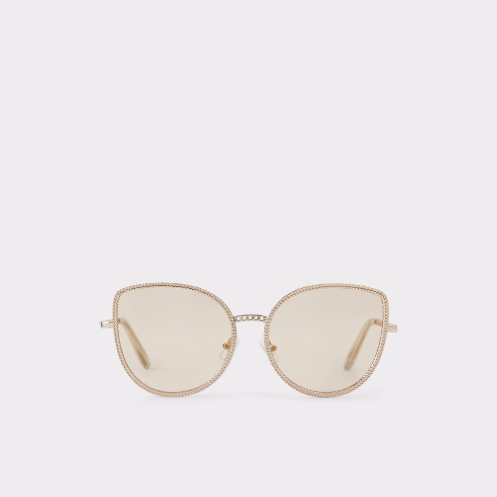 Lunettes de Soleil Aldo Kedira Cat Eye Doré | WNSZRF-318