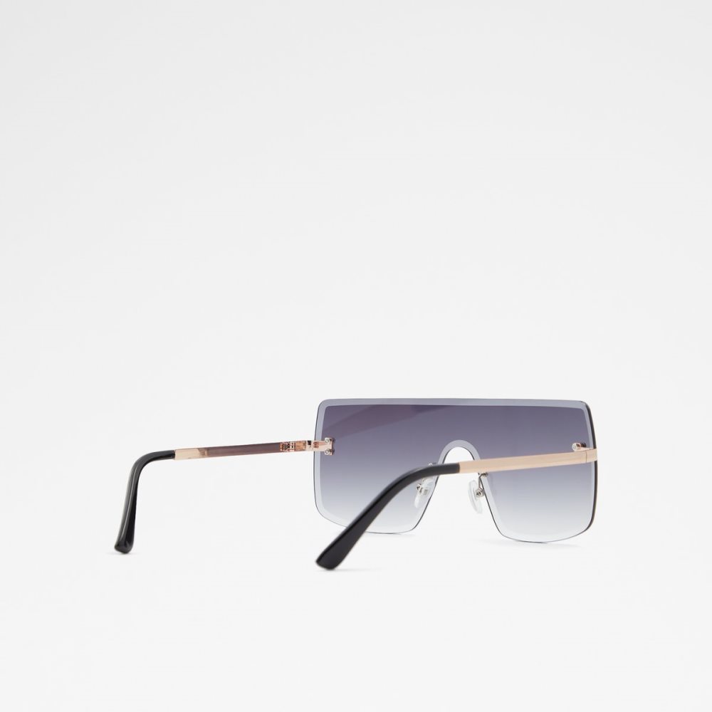 Lunettes de Soleil Aldo Ocorenna Shield Noir Doré Multicolore | GLWMCK-362