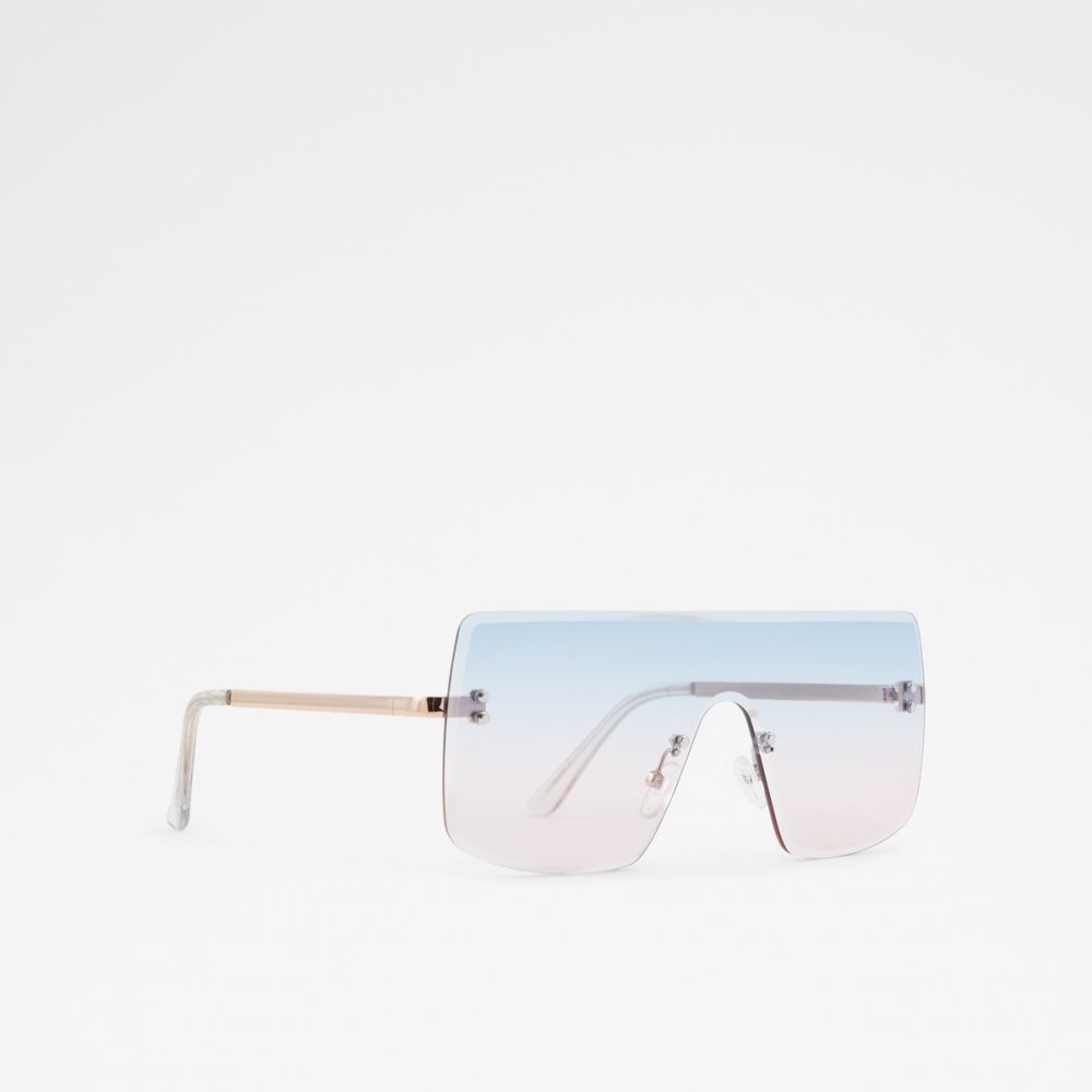 Lunettes de Soleil Aldo Ocorenna Shield Bleu Clair | HGPAXY-431