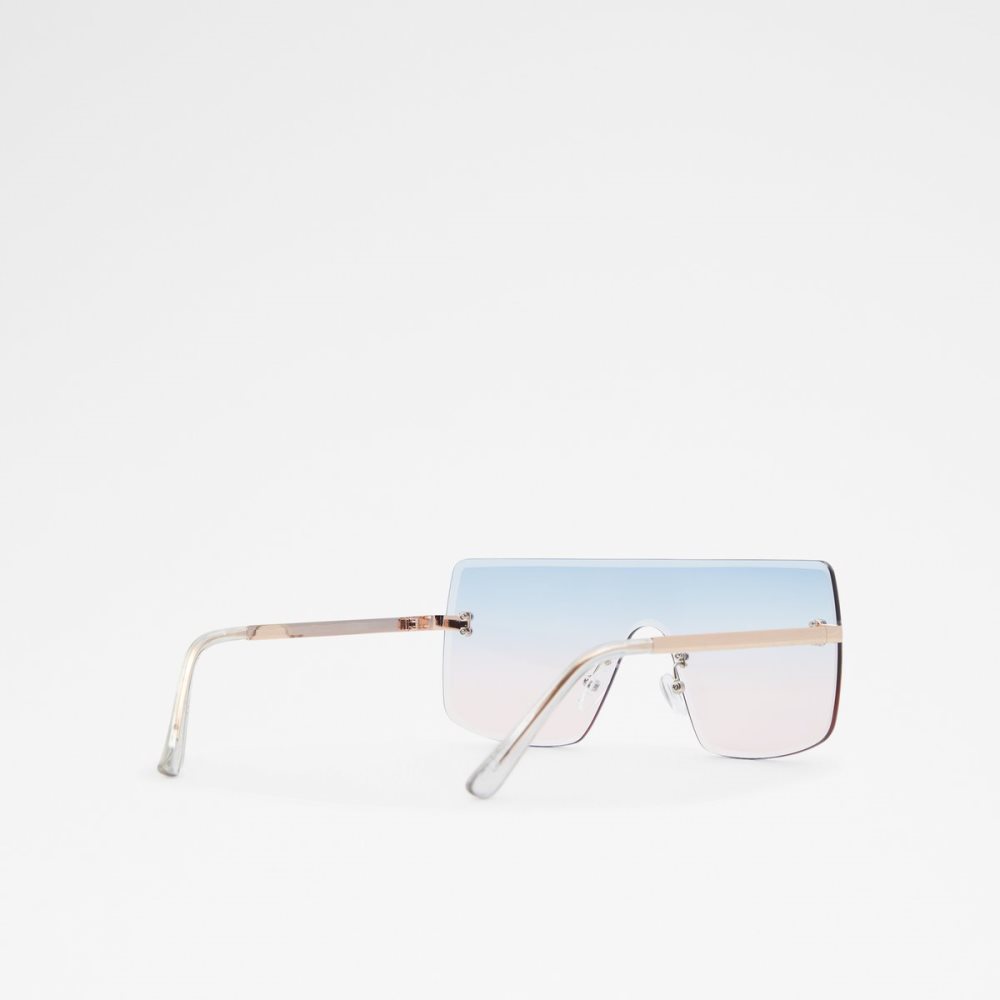 Lunettes de Soleil Aldo Ocorenna Shield Bleu Clair | HGPAXY-431