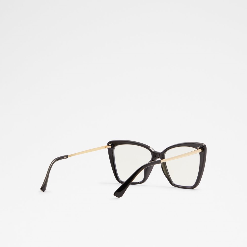 Lunettes de Soleil Aldo Orsirora Blue Light Lens Noir Doré Multicolore | IJUXFR-416