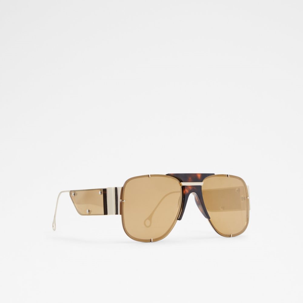 Lunettes de Soleil Aldo Qei Aviator Marron | YFINOS-281