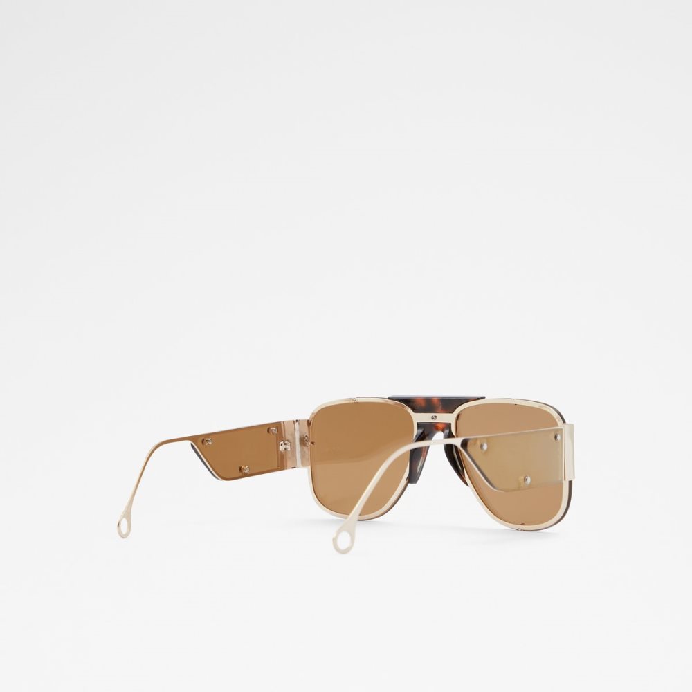 Lunettes de Soleil Aldo Qei Aviator Marron | YFINOS-281