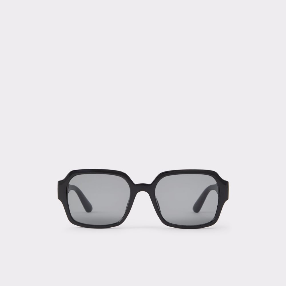 Lunettes de Soleil Aldo Quoll Square Noir | EVWNPD-634