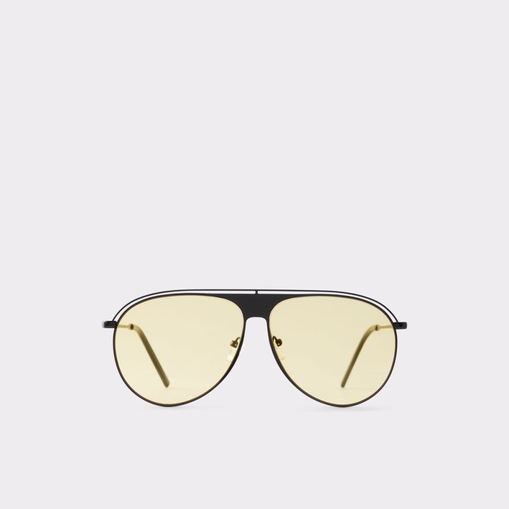 Lunettes de Soleil Aldo Reptans Jaune Clair | VNDXZB-729