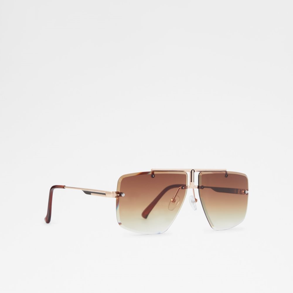 Lunettes de Soleil Aldo Silikatu Marron | ZMVXCS-925