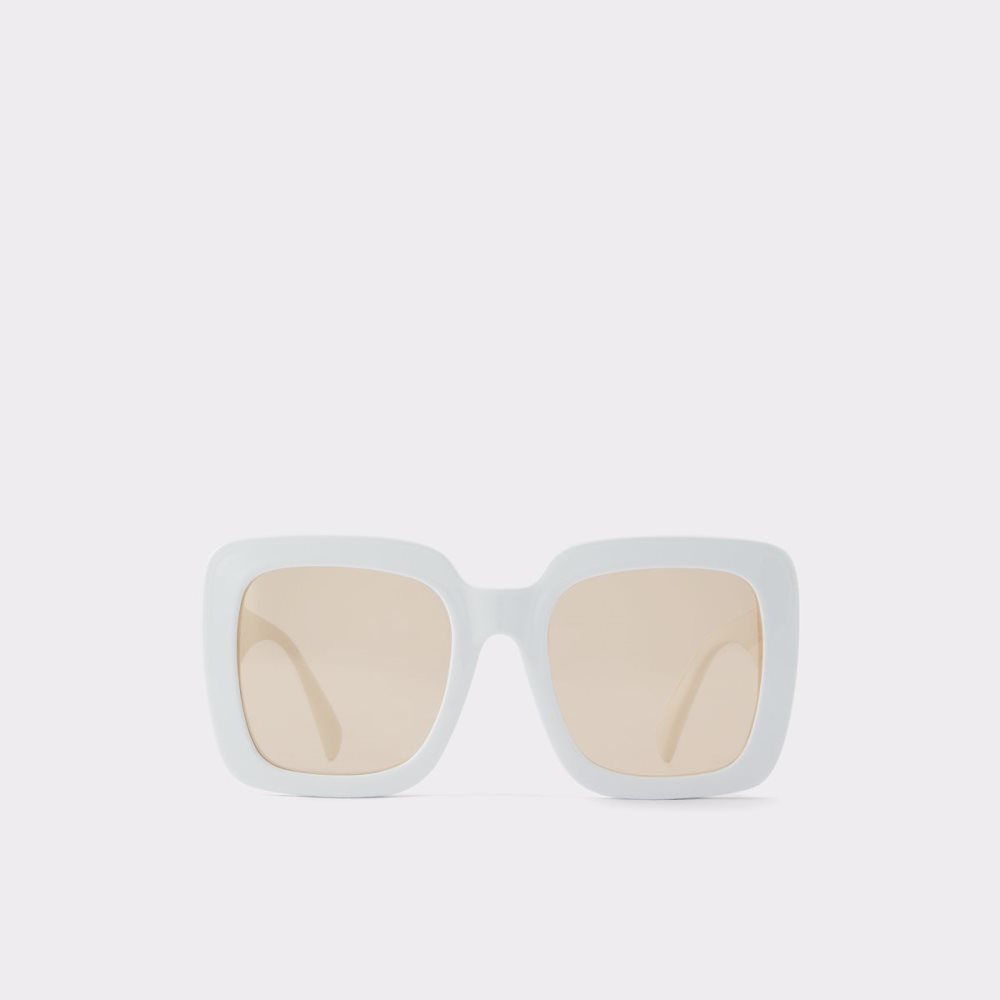 Lunettes de Soleil Aldo Thalin Blanche | NKLSWJ-538