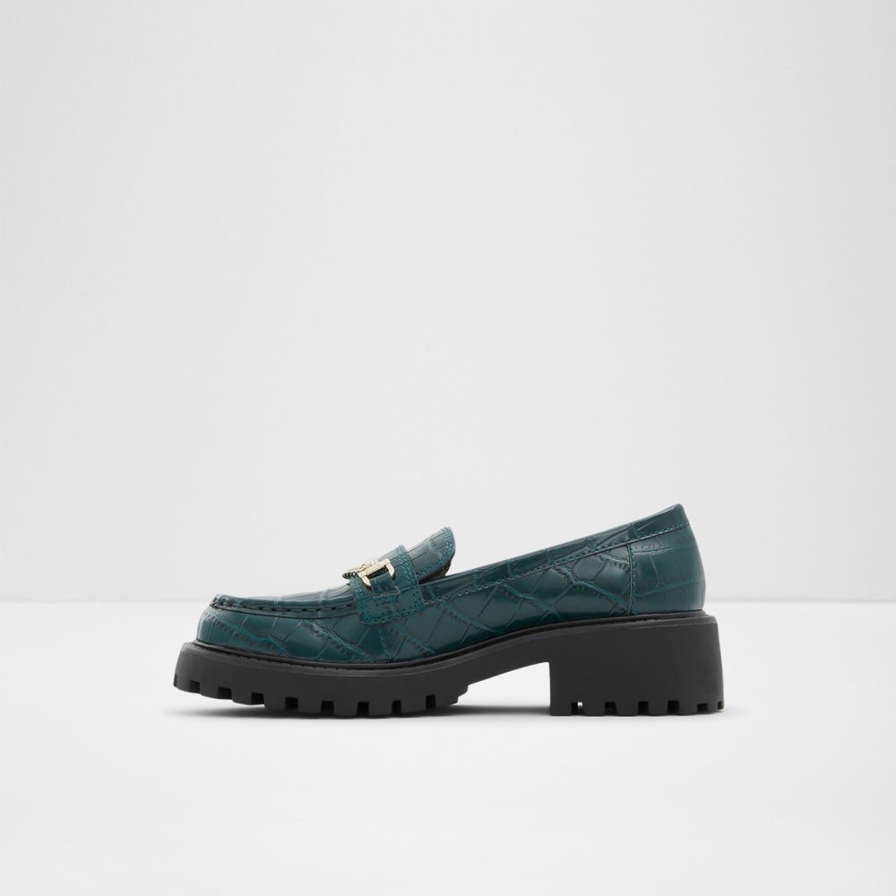 Mules Aldo Bigstep - Lug Sole Vert Foncé | URYXFL-206