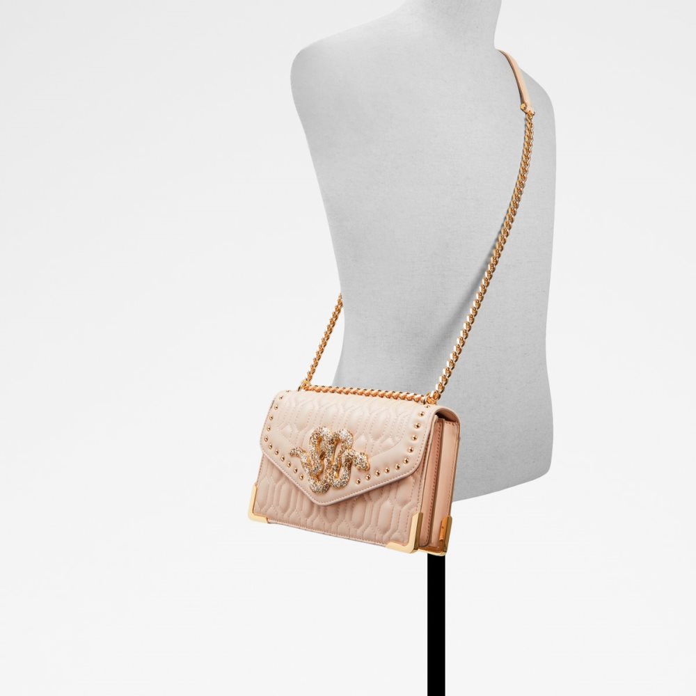 Sac Clutch Aldo Bayviaq Beige | WBPNHA-569