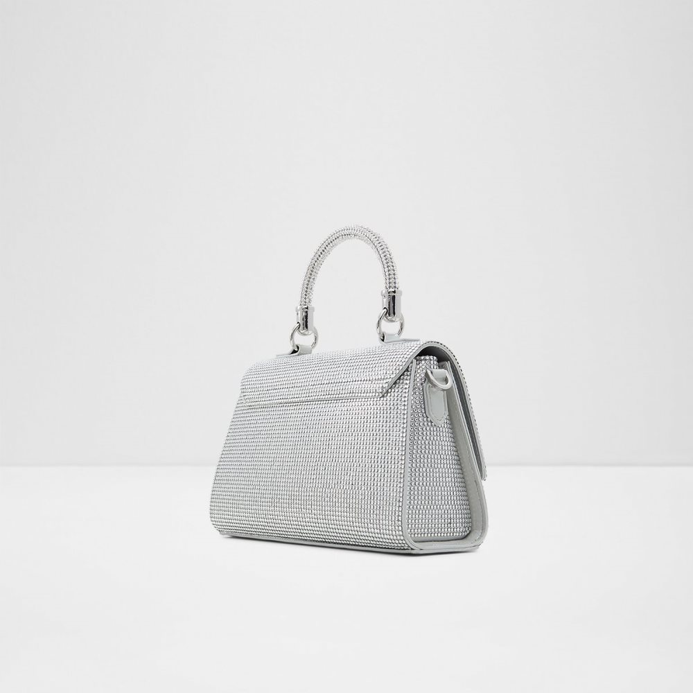 Sac Clutch Aldo Blinggyx Top Handle Argent | ZGODKR-295