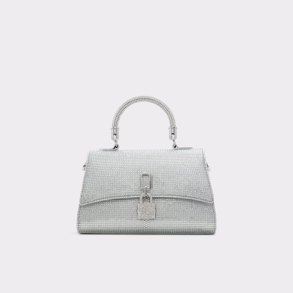 Sac Clutch Aldo Blinggyx Top Handle Argent | ZGODKR-295