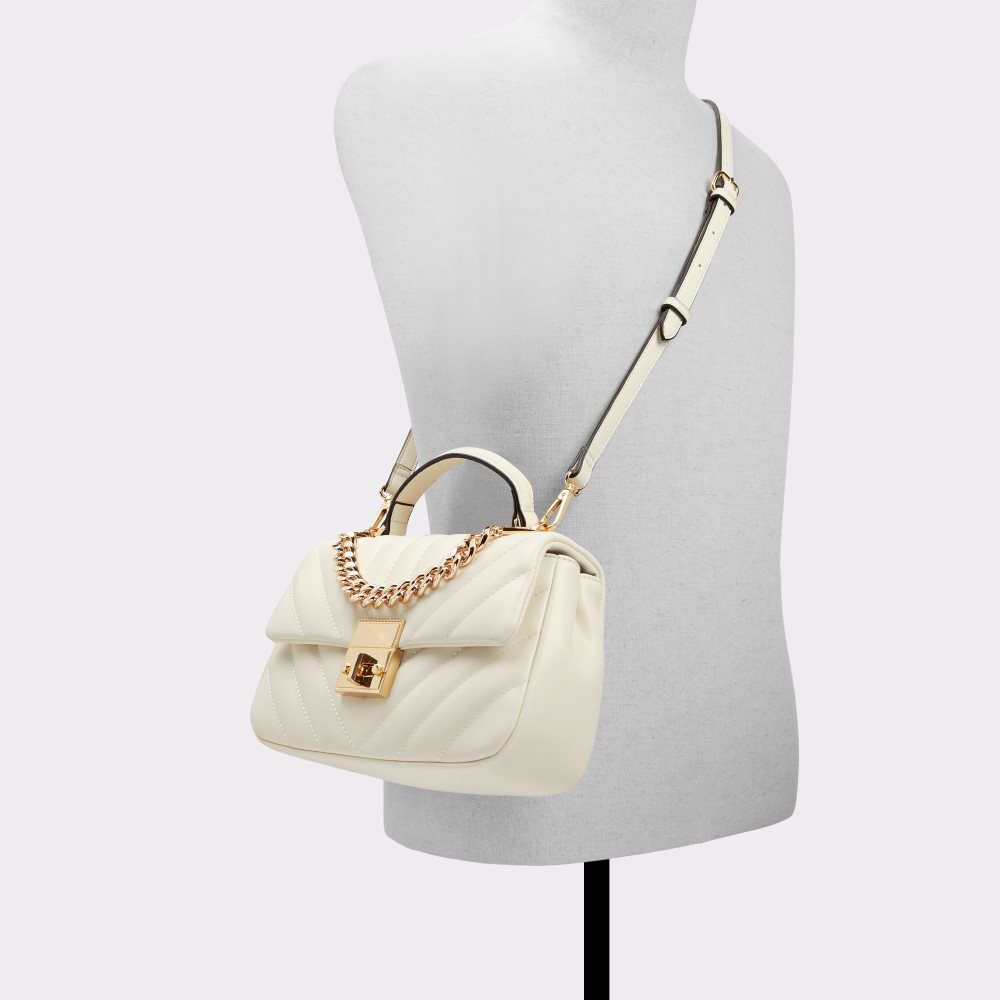 Sac Clutch Aldo Hayssx Top Handle Beige | KHAFUQ-389