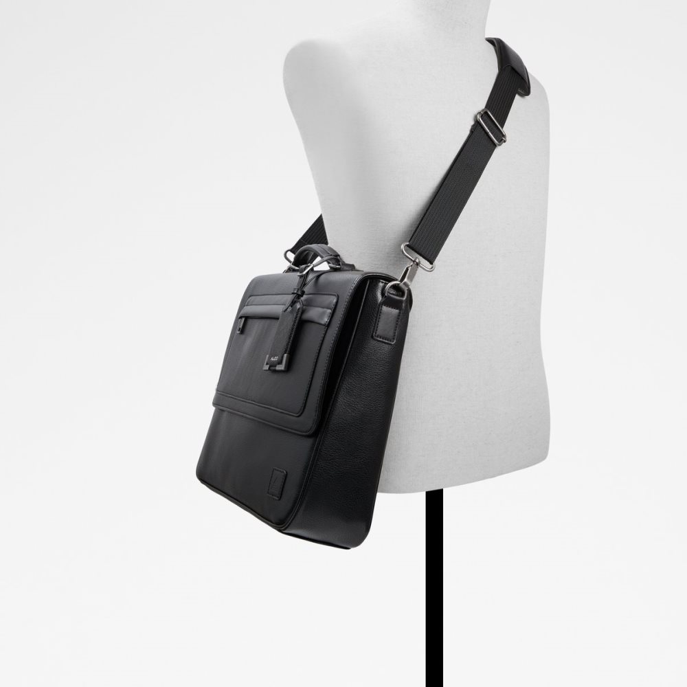 Sac Messenger Aldo Bemini Noir | GCJIEA-483