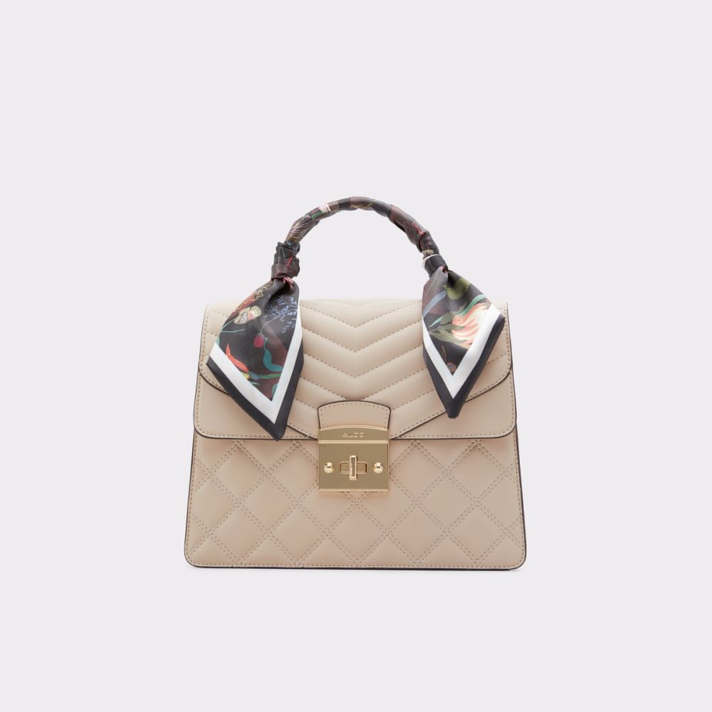 Sac À Main Aldo Airyy Top Handle Beige | FJSQLV-598