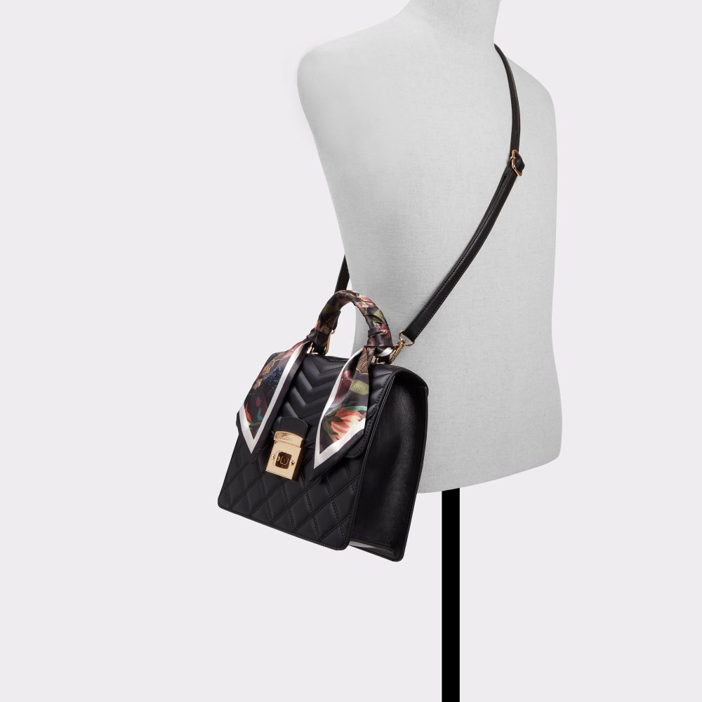 Sac À Main Aldo Airyy Top Handle Noir | LERCZV-653