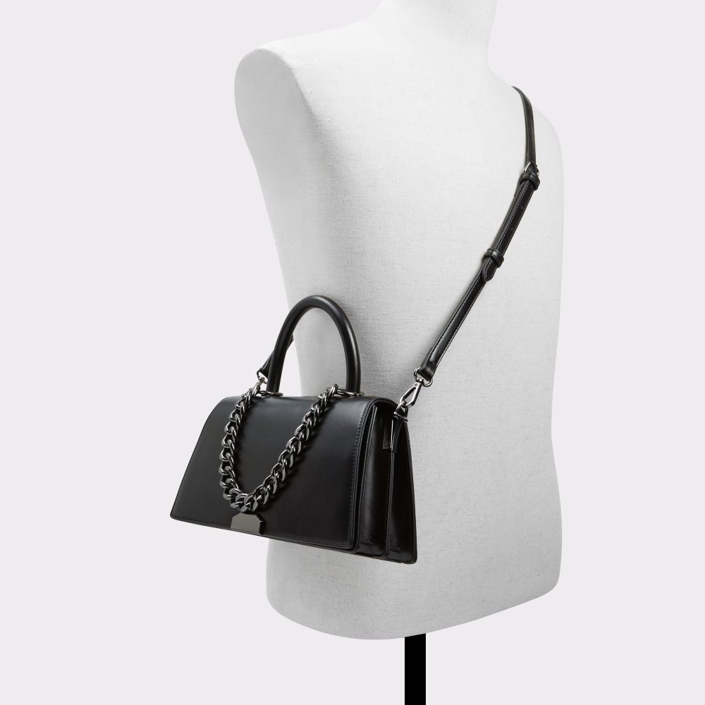 Sac À Main Aldo Avedax Top Handle Noir | SKHEQD-435