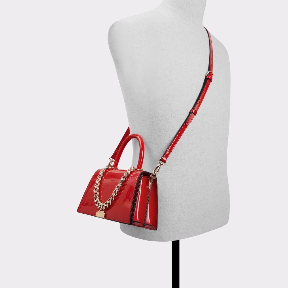 Sac À Main Aldo Avedax Top Handle Rouge | XPBSWT-786