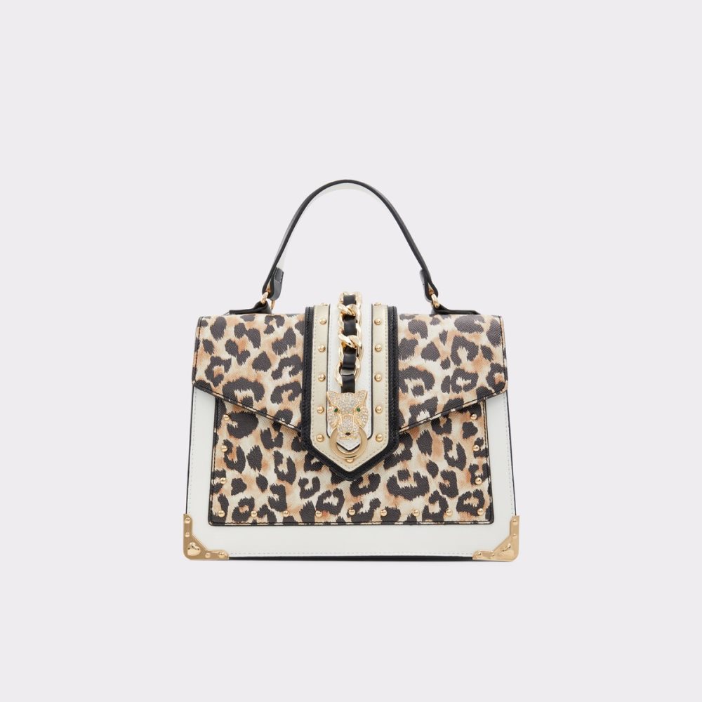 Sac À Main Aldo Baro Top Handle Blanche Multicolore | ZENQDS-295