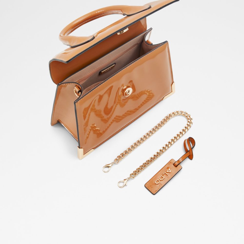 Sac À Main Aldo Beralaeclya Top Handle Beige Foncé | PWQHTO-260