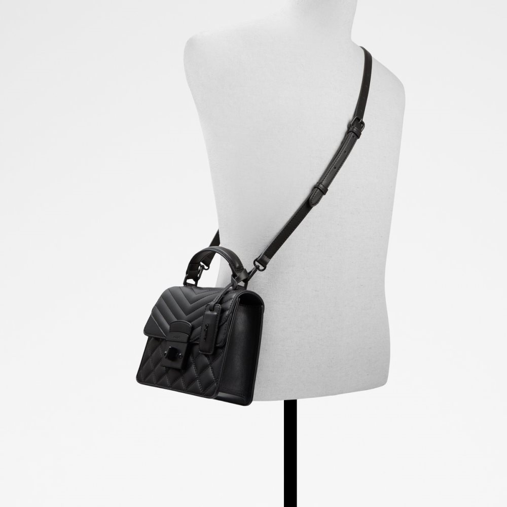 Sac À Main Aldo Cottin Top Handle Noir | HWIZGA-285