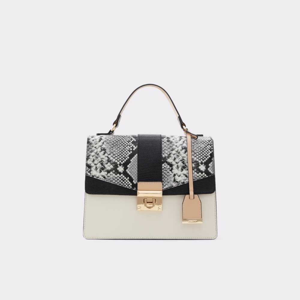 Sac À Main Aldo Elilidithh Top Handle Noir Multicolore | HSAFWO-351