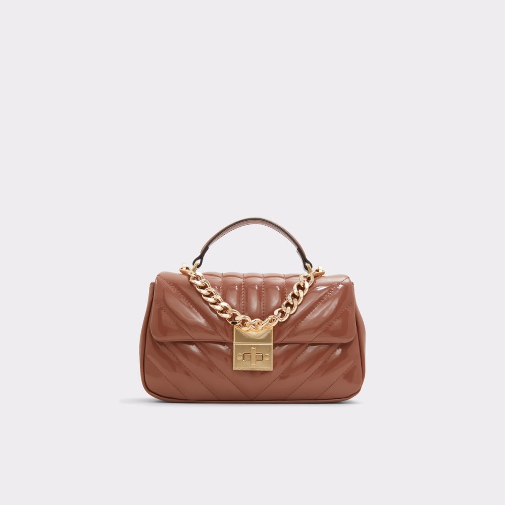 Sac À Main Aldo Hayssx Top Handle Marron Foncé | TDSHPG-703