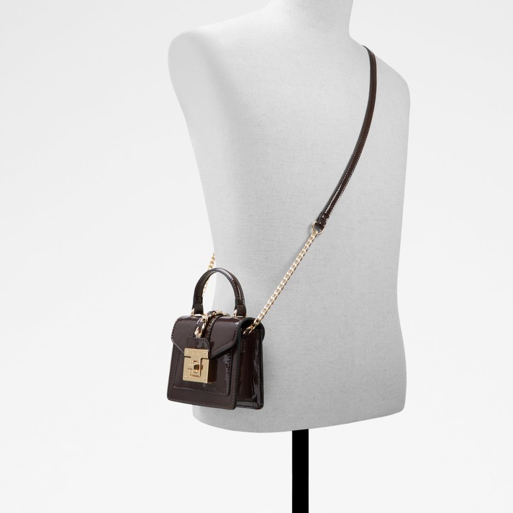 Sac À Main Aldo Kentwell Top Handle Marron Foncé | KTIXLH-763