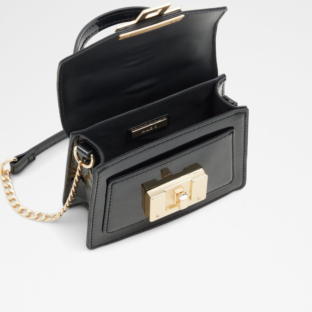 Sac À Main Aldo Kentwell Top Handle Noir | QUXRSI-934