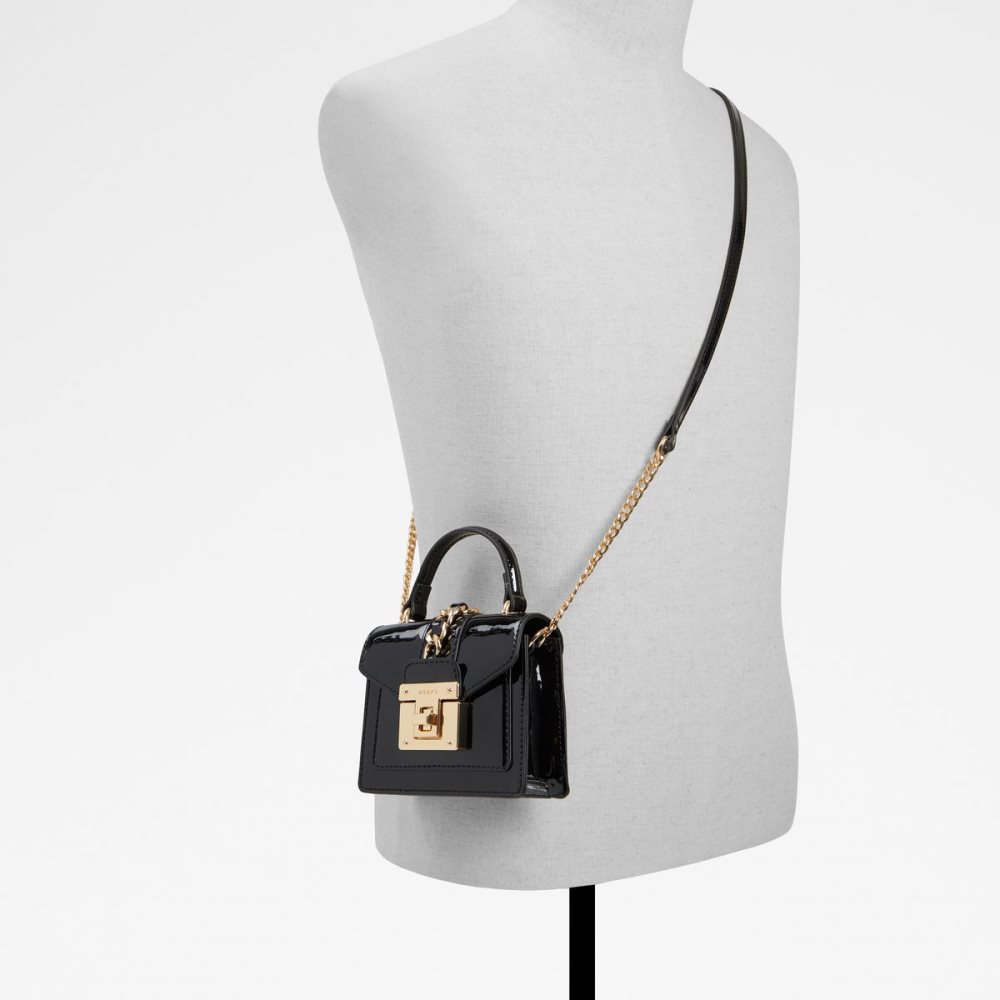 Sac À Main Aldo Kentwell Top Handle Noir | QUXRSI-934