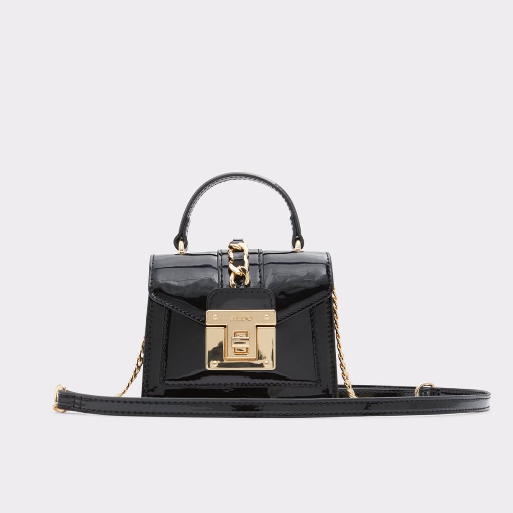 Sac À Main Aldo Kentwell Top Handle Noir | QUXRSI-934