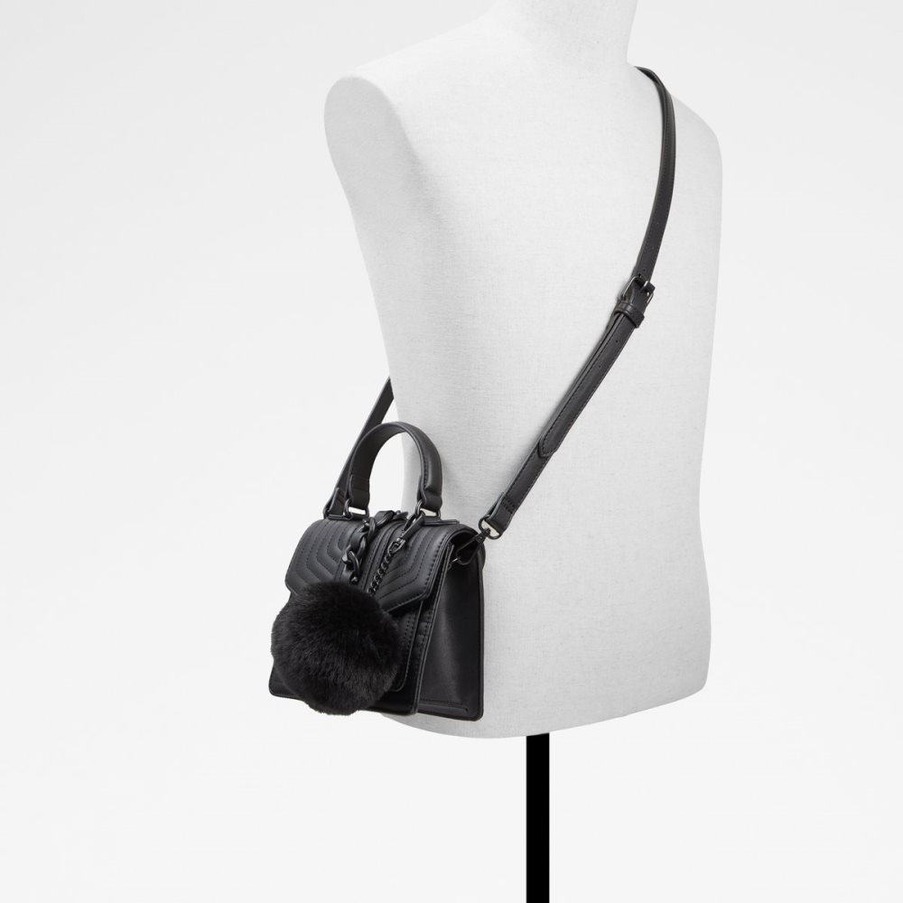 Sac À Main Aldo Minijerilini Top Handle Noir | GQXTBW-409