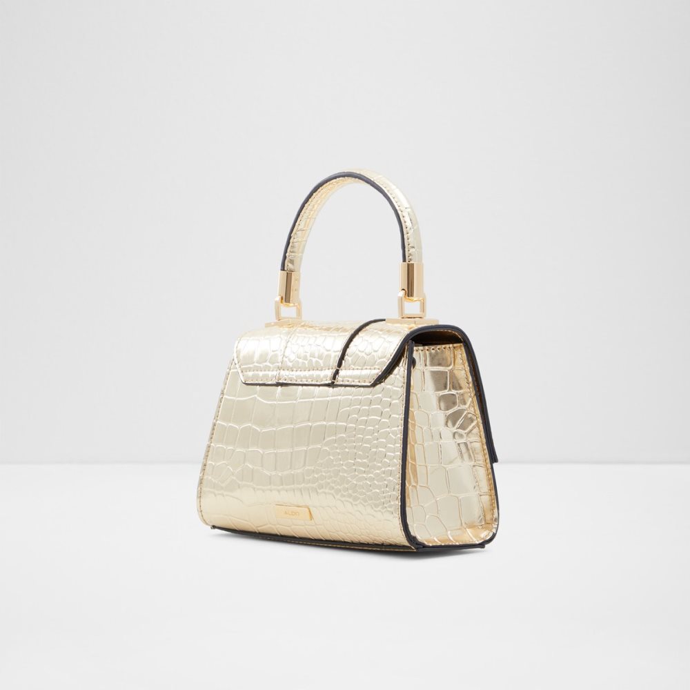 Sac À Main Aldo Rotorua Top Handle Doré | ISAOYF-395