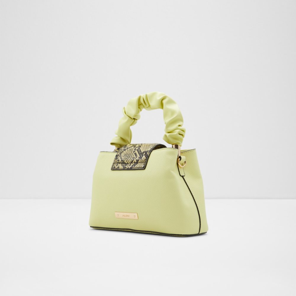 Sac À Main Aldo Snakie Top Handle Jaune Clair | VTKHSZ-291