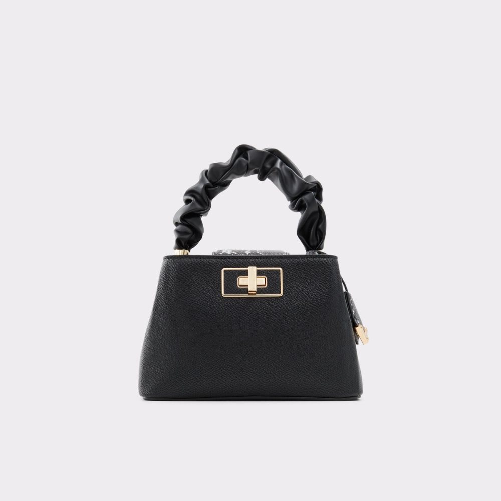 Sac À Main Aldo Snakie Top Handle Noir | ACPHOL-245