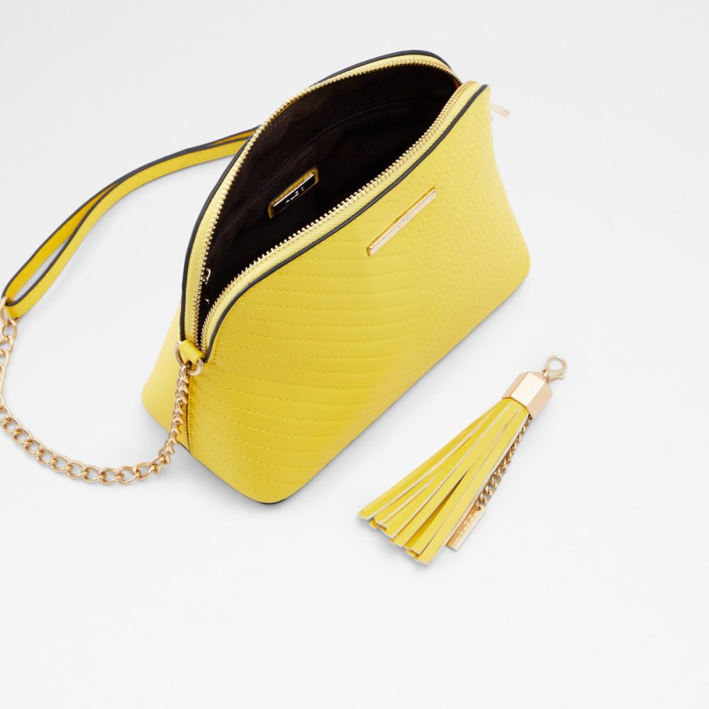 Sacs Crossbody Aldo Adassi Jaune | LKONEI-967