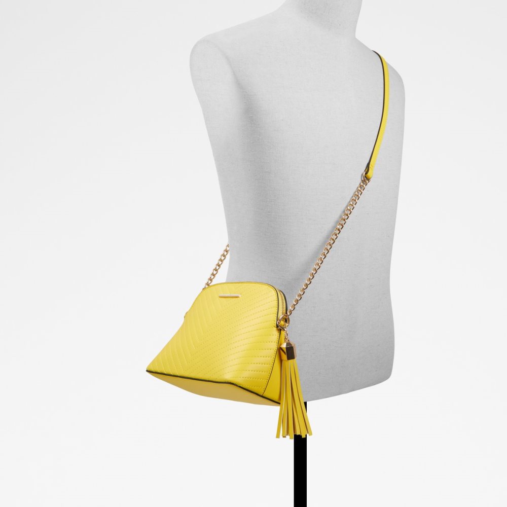 Sacs Crossbody Aldo Adassi Jaune | LKONEI-967