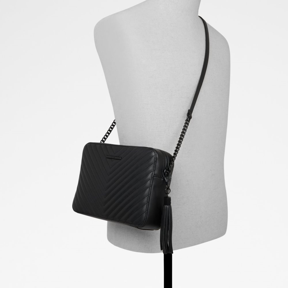 Sacs Crossbody Aldo Andressera Noir | UTOBXF-871