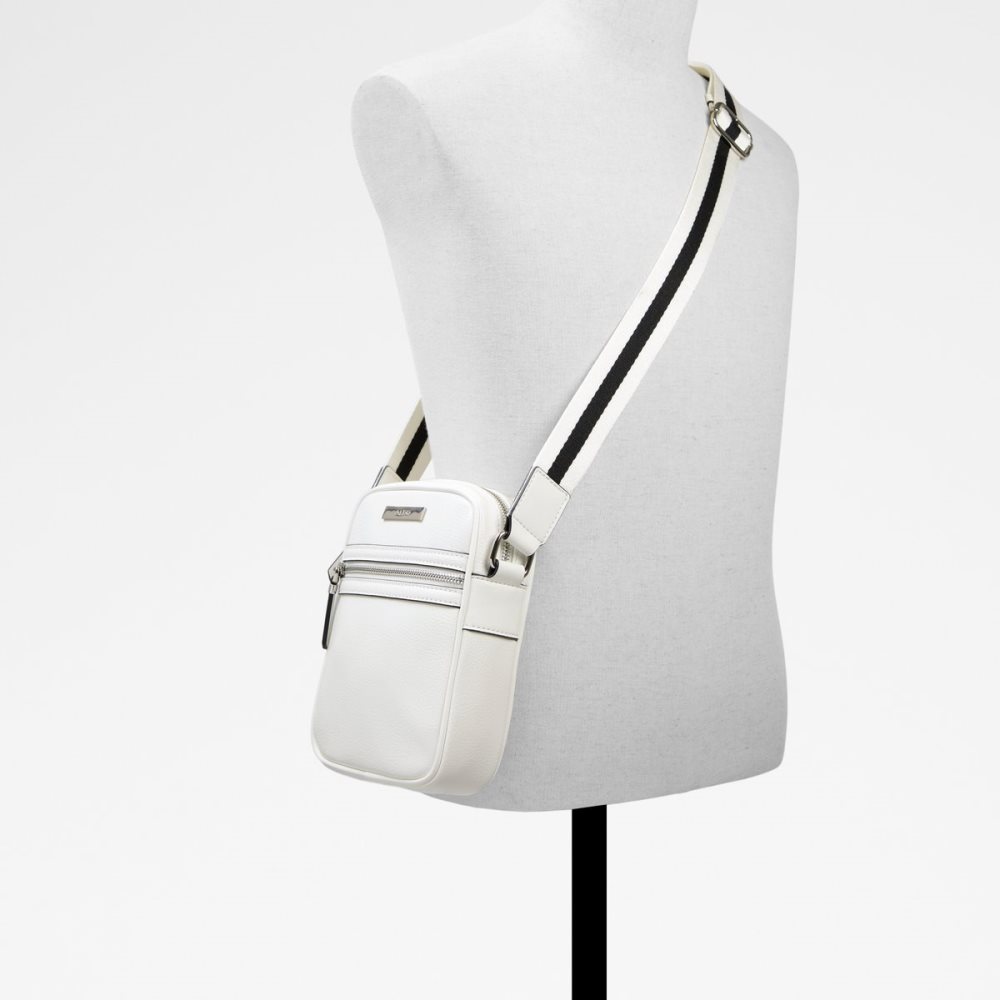 Sacs Crossbody Aldo Bandslam Blanche | ZVYGES-817