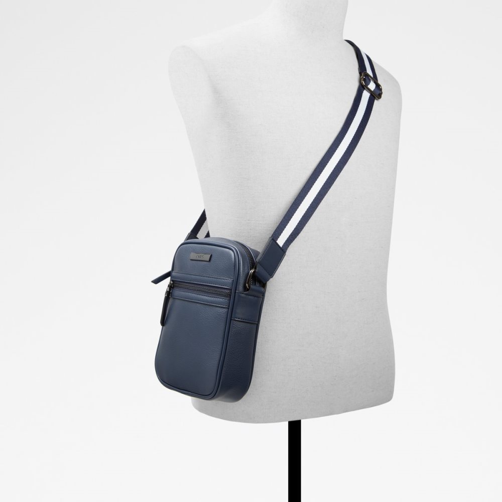 Sacs Crossbody Aldo Bandslam Bleu Foncé | AYKFVU-754