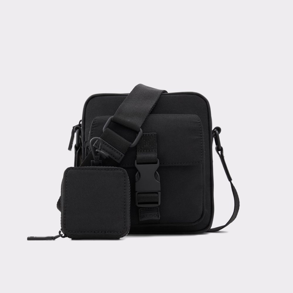 Sacs Crossbody Aldo Basal Noir | MLGVUO-721