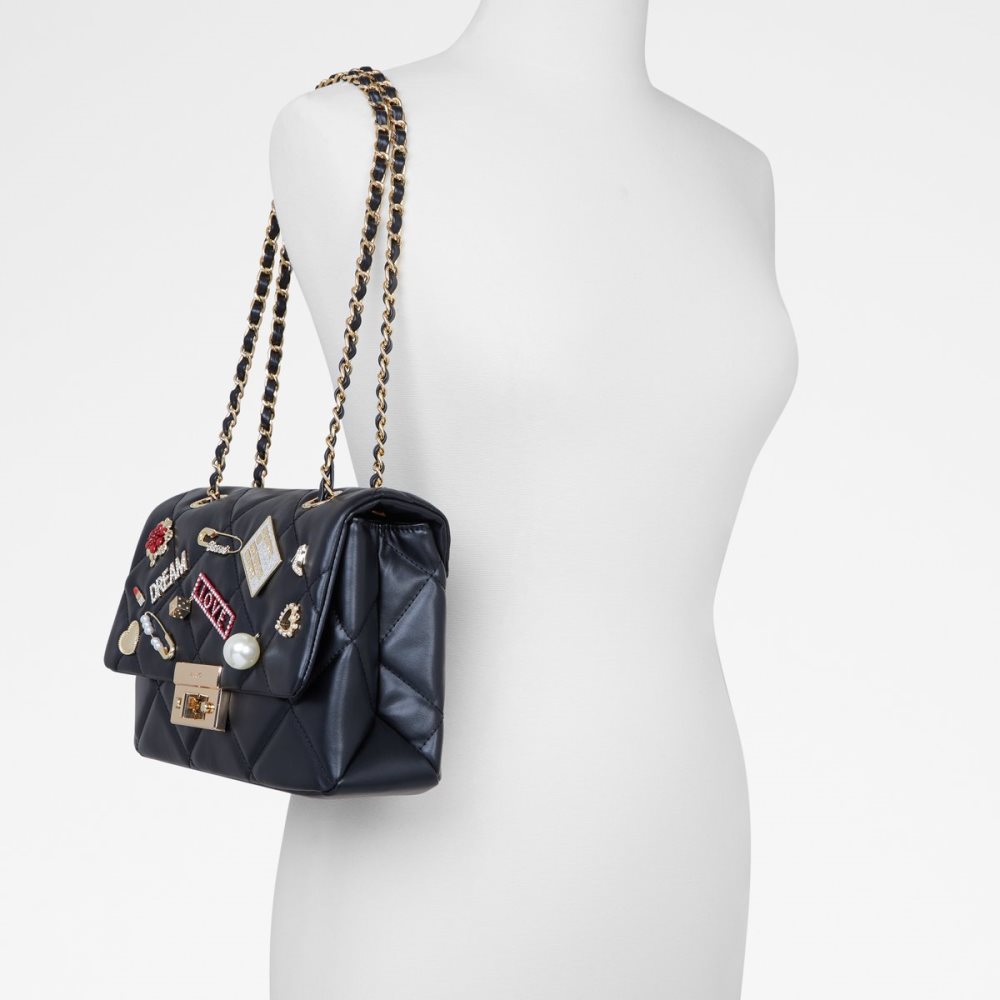 Sacs Crossbody Aldo Glievia Noir | JTCMVD-630